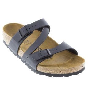 Black Salina Birkenstocks - Size 40